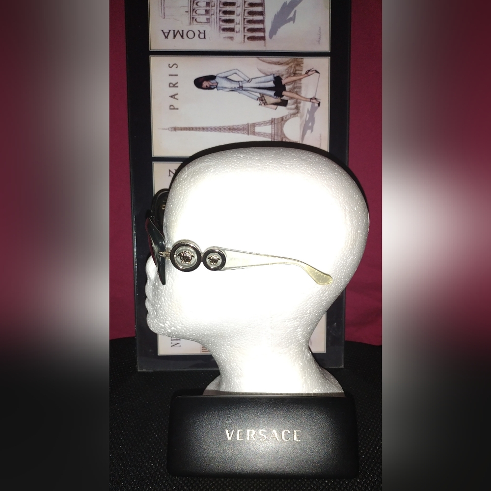 "Versace" Medusa 96 Transparent (Unisex)  Sunglasses